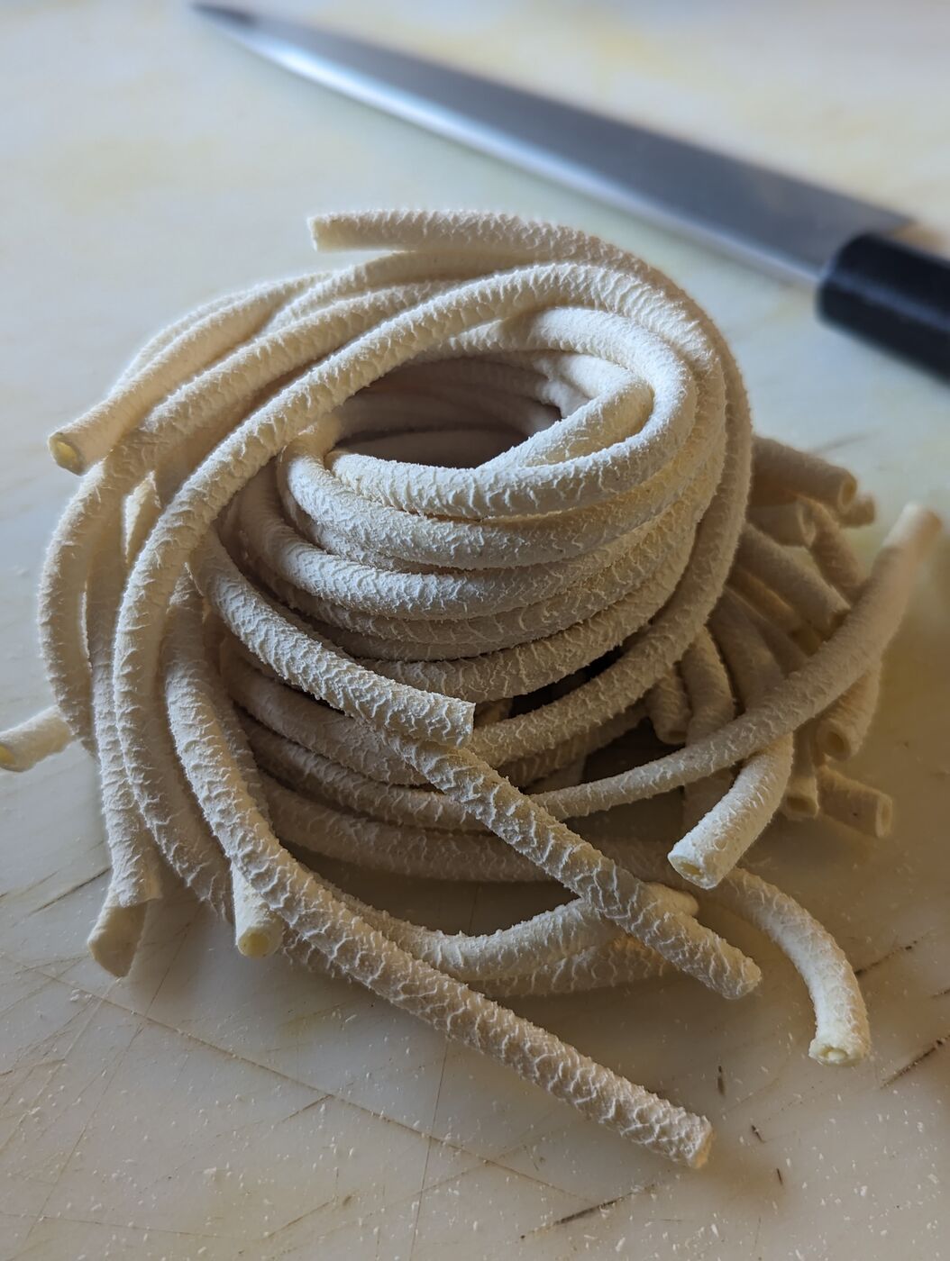 Hand-rolled pici